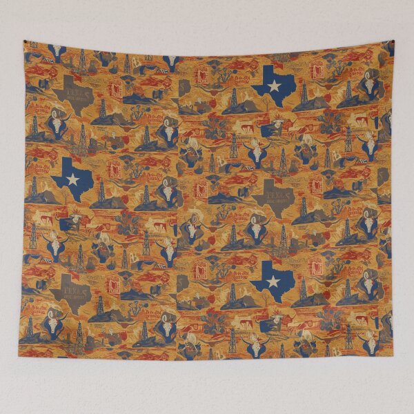 Item preview, Texas Fabric Art: Lone Star State Colors designed and sold by DracosFire.