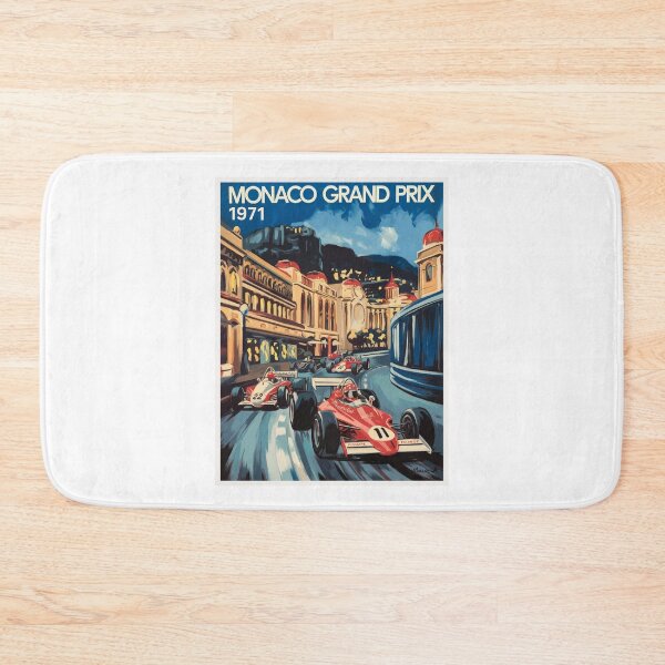 Item preview, 1971 MONACO Grand Prix Racing Poster designed and sold by retrographics.