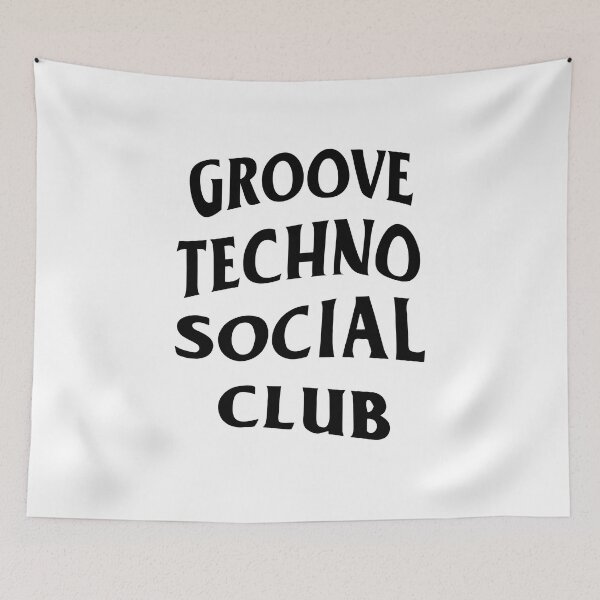 Item preview, Groove Techno Social Club designed and sold by DFerraz.