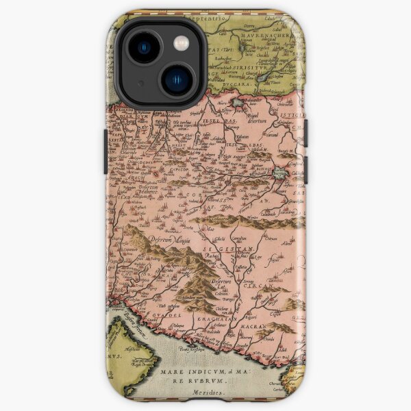 Map Of Persia 1584 iPhone Tough Case