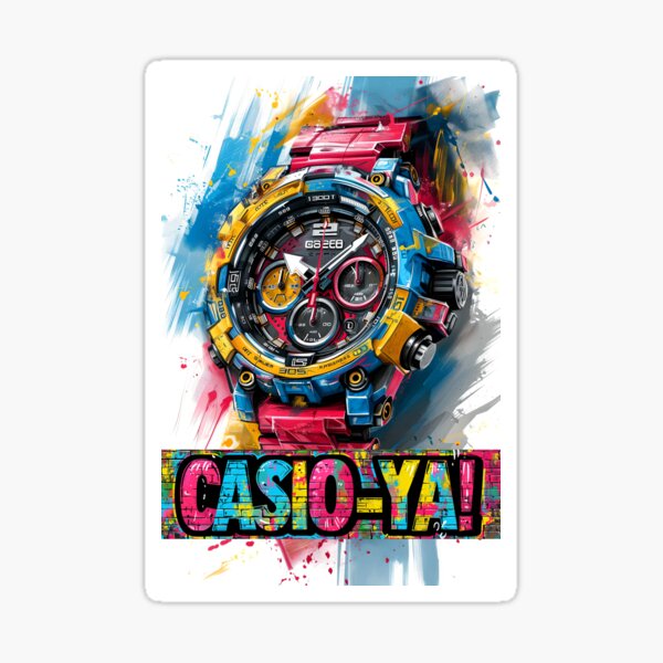 Item preview, Bold Time, Louder Style, Casio-Ya! designed and sold by WatchesAndMore.
