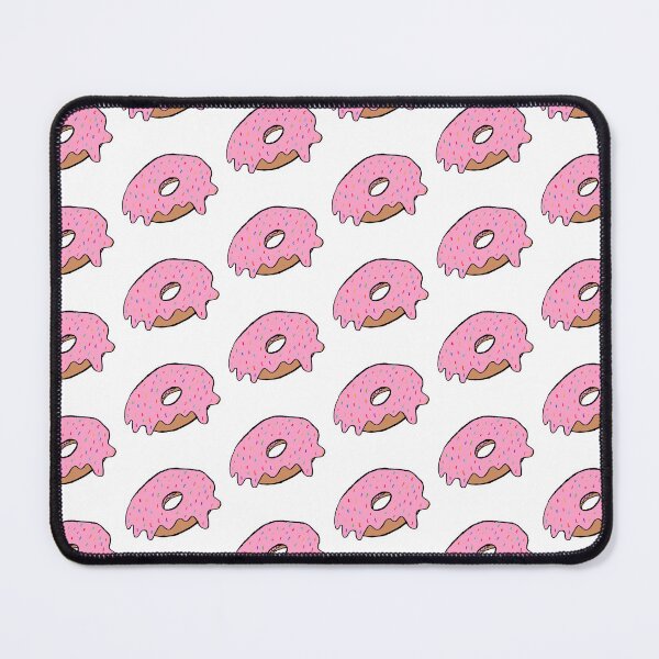Item preview, rainbow sprinkles pink frosting donut designed and sold by paladinprints.