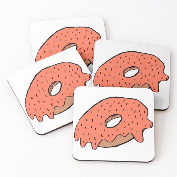 Item preview, orange frosting donut with sprinkles designed and sold by paladinprints.