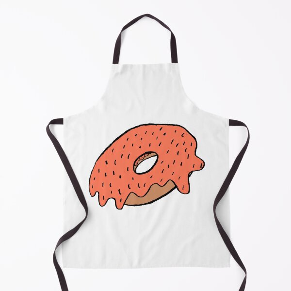 Item preview, orange frosting donut with sprinkles designed and sold by paladinprints.