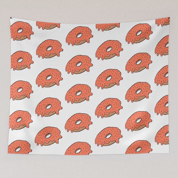 Item preview, orange frosting donut with sprinkles designed and sold by paladinprints.