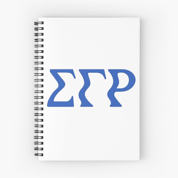 Item preview, ΣΓΡ Letters – Bold Sigma Gamma Rho Greek Typography designed and sold by summer-loving.