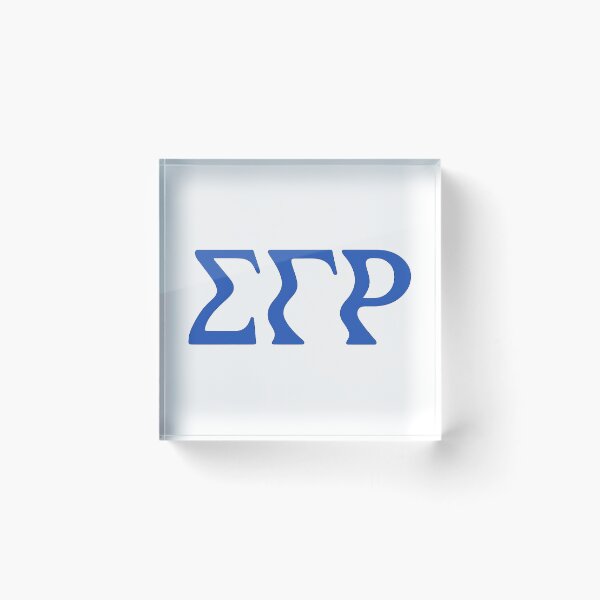 Item preview, ΣΓΡ Letters – Bold Sigma Gamma Rho Greek Typography designed and sold by summer-loving.