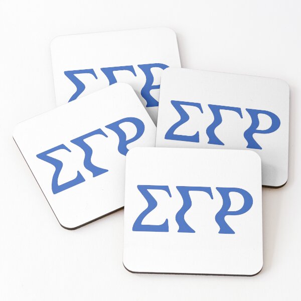 Item preview, ΣΓΡ Letters – Bold Sigma Gamma Rho Greek Typography designed and sold by summer-loving.