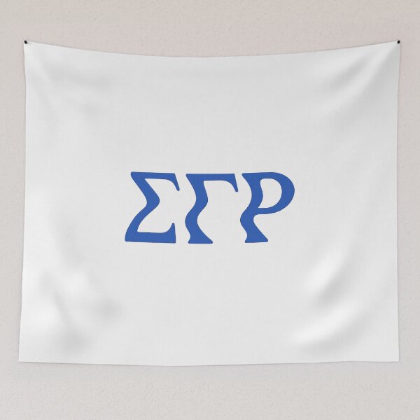 Item preview, ΣΓΡ Letters – Bold Sigma Gamma Rho Greek Typography designed and sold by summer-loving.