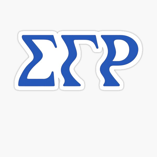 Item preview, ΣΓΡ-Buchstaben – Fette griechische Typografie Sigma Gamma Rho designed and sold by summer-loving.