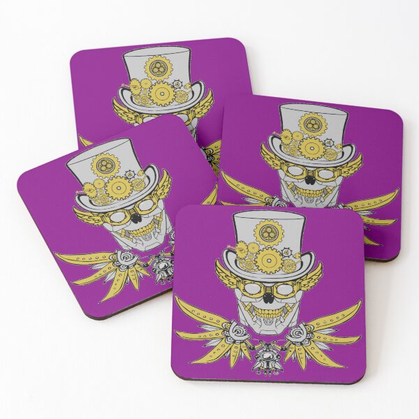 Item preview, Steampunk Jolly Roger (Purple) designed and sold by MurpheusTech.