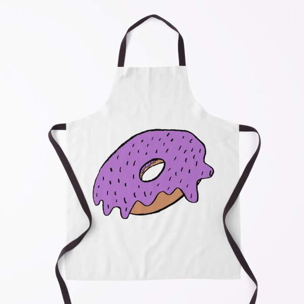 Item preview, purple frosting donut with sprinkles designed and sold by paladinprints.