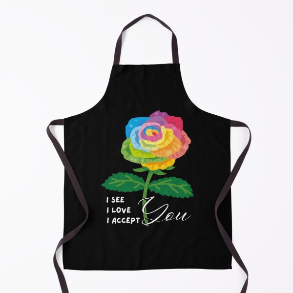 Item preview, I see you I love you I accept you rainbow rose pride month! designed and sold by Viran-Designs.