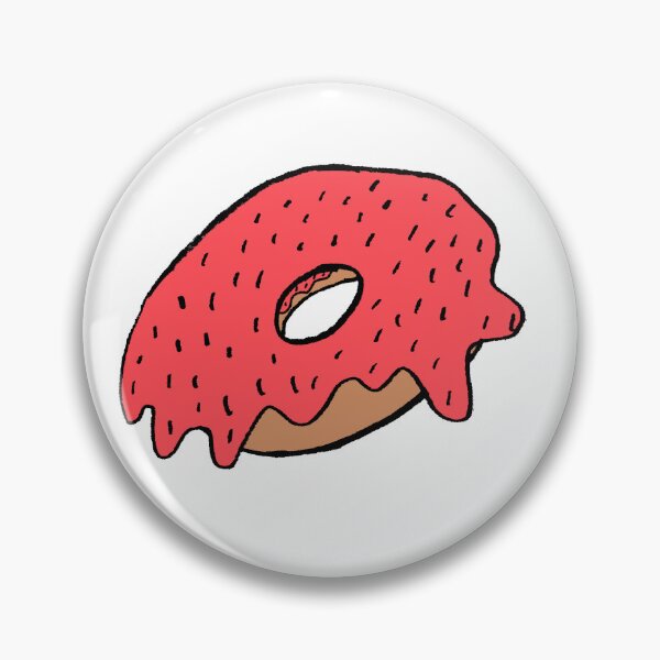 Item preview, red frosting donut with sprinkles designed and sold by paladinprints.
