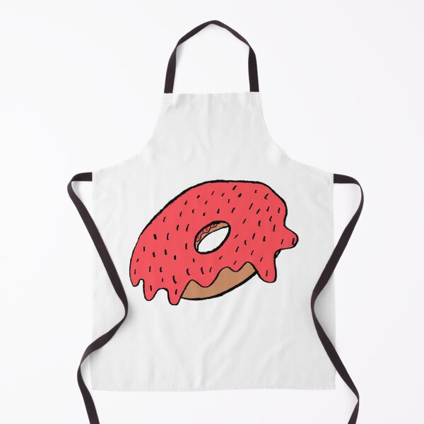 Item preview, red frosting donut with sprinkles designed and sold by paladinprints.