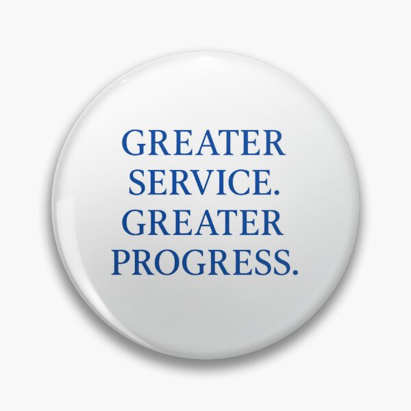 Item preview, Greater Service. Greater Progress. – Sigma Gamma Rho Motto Text Art designed and sold by summer-loving.