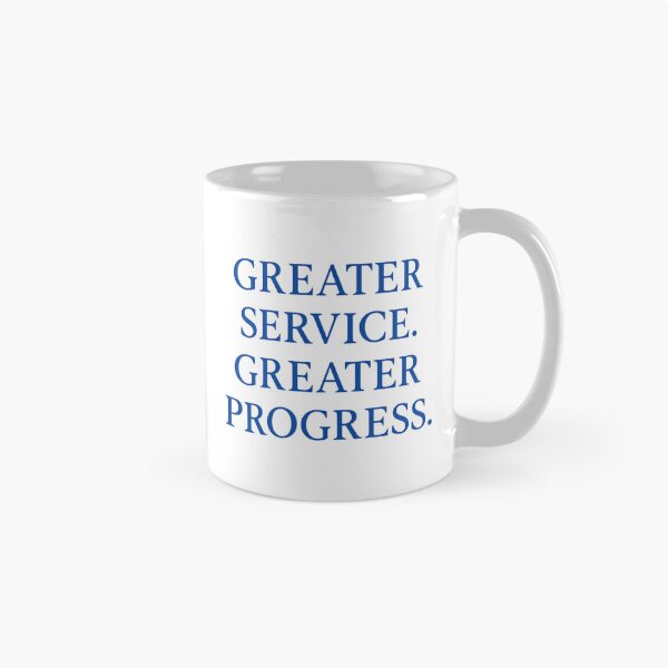 Item preview, Greater Service. Greater Progress. – Sigma Gamma Rho Motto Text Art designed and sold by summer-loving.