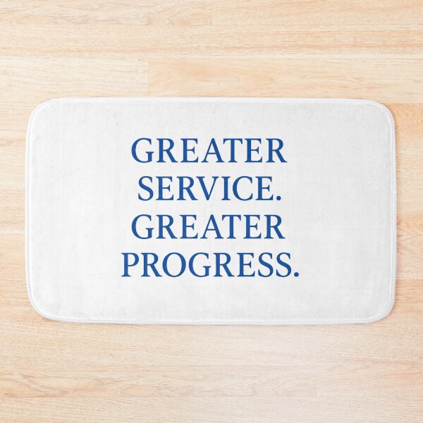 Item preview, Greater Service. Greater Progress. – Sigma Gamma Rho Motto Text Art designed and sold by summer-loving.