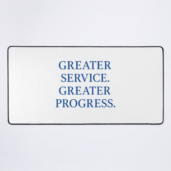 Item preview, Greater Service. Greater Progress. – Sigma Gamma Rho Motto Text Art designed and sold by summer-loving.