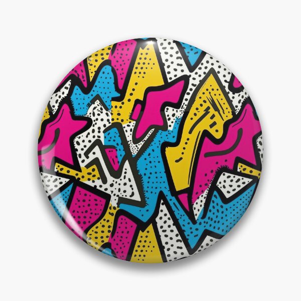 Item preview, Retro Pop Geometry – 80s Memphis Style designed and sold by Myra365Art.