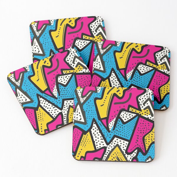 Item preview, Retro Pop Geometry – 80s Memphis Style designed and sold by Myra365Art.