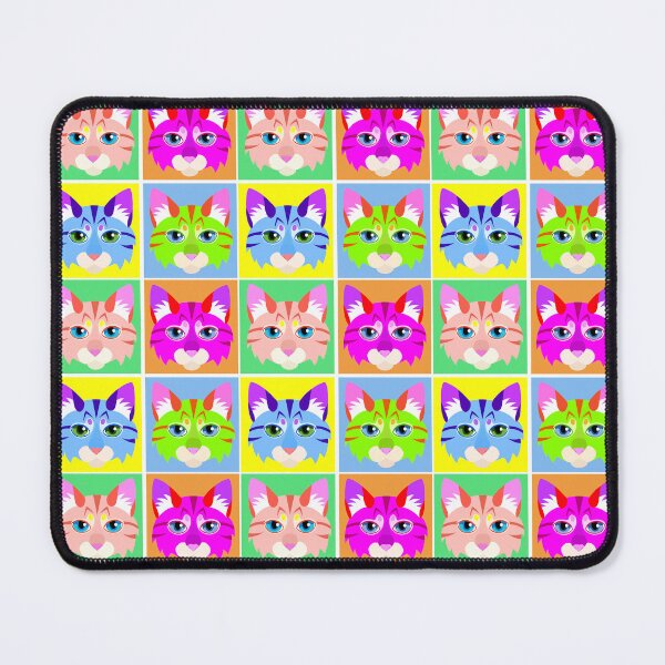 Item preview, Colorful Cats designed and sold by FaunafayShop.