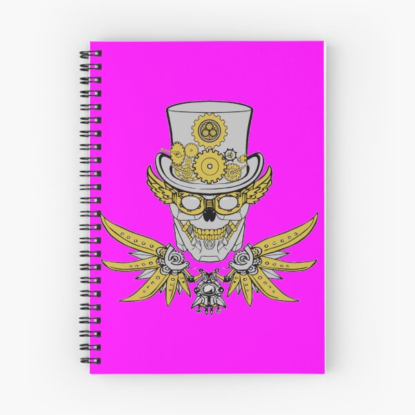 Item preview, Steampunk Jolly Roger (Magenta) designed and sold by MurpheusTech.