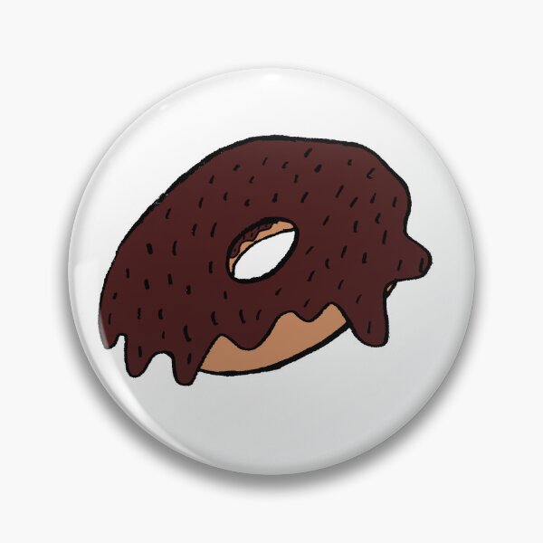 Item preview, chocolate frosting donut with sprinkles designed and sold by paladinprints.