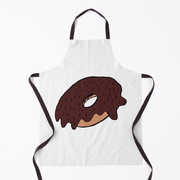 Item preview, chocolate frosting donut with sprinkles designed and sold by paladinprints.