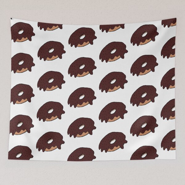 Item preview, chocolate frosting donut with sprinkles designed and sold by paladinprints.
