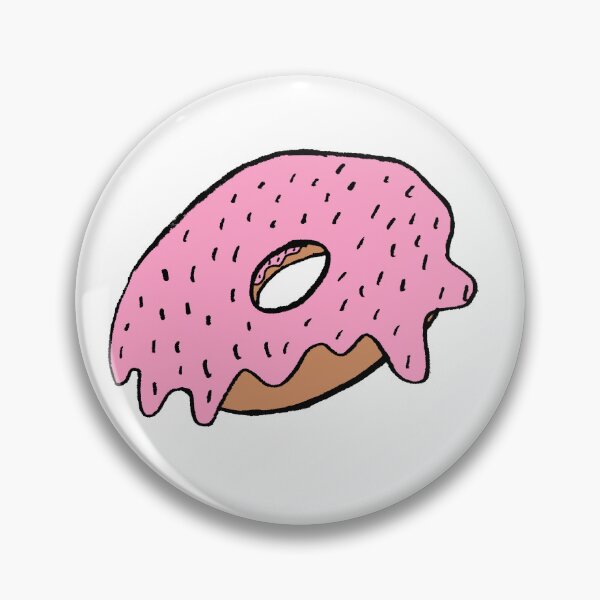 Item preview, pink frosting donut with sprinkles designed and sold by paladinprints.