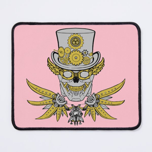 Item preview, Steampunk Jolly Roger (Pink) designed and sold by MurpheusTech.