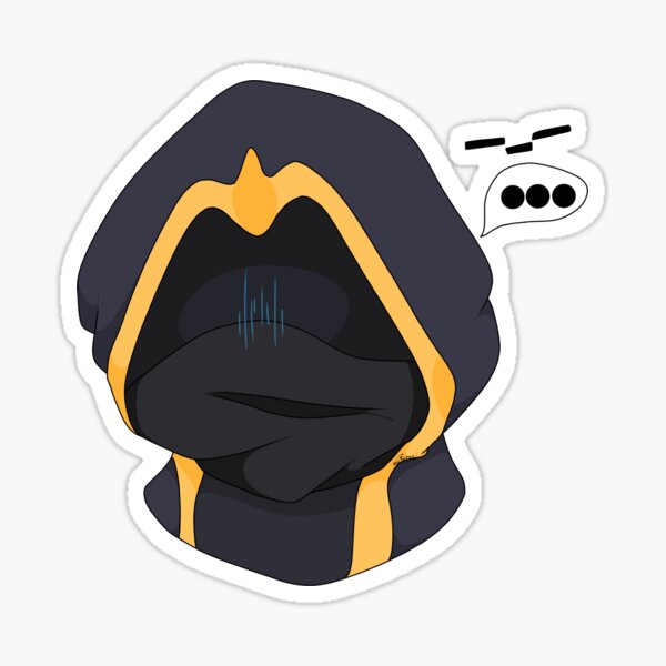 Item preview, Taph annoyed sticker/magnet -Forsaken art designed and sold by FancyCrow Arts.
