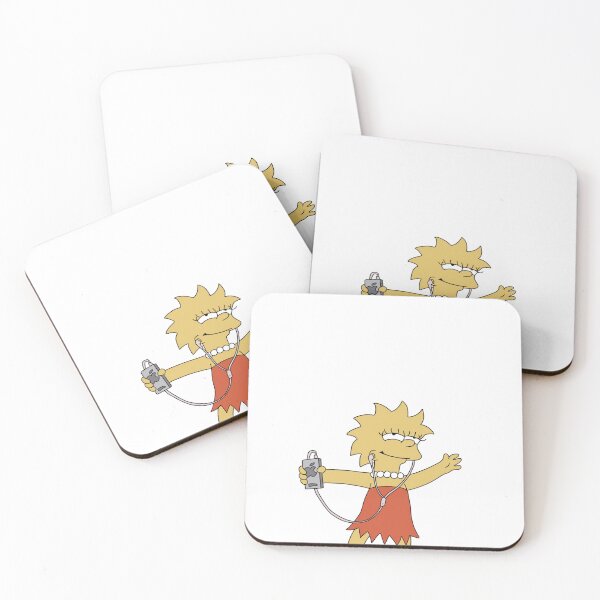 Artikelvorschau, Lisa Simpson hört Musik entworfen und verkauft von WillowTreeArt.