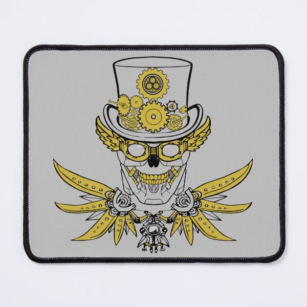 Item preview, Steampunk Jolly Roger (Silver) designed and sold by MurpheusTech.