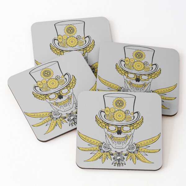 Item preview, Steampunk Jolly Roger (Silver) designed and sold by MurpheusTech.
