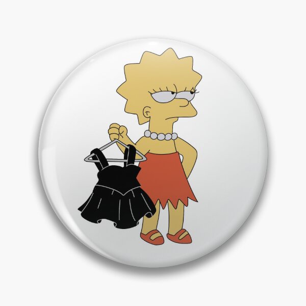 Artikelvorschau, Lisa Simpson Einkaufen entworfen und verkauft von WillowTreeArt.
