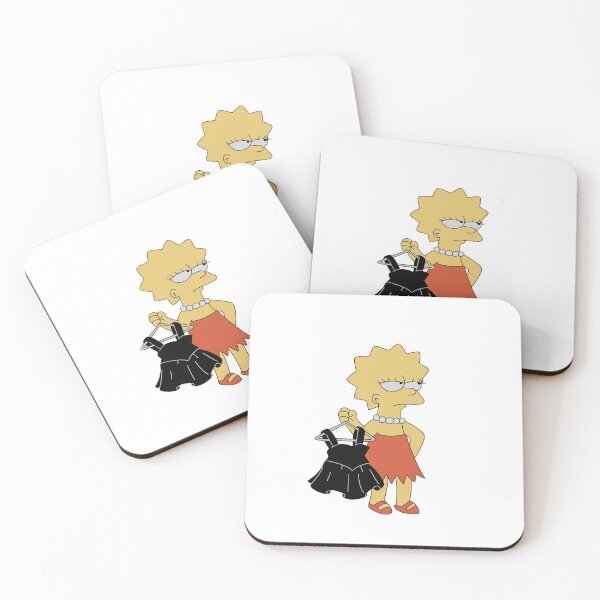 Artikelvorschau, Lisa Simpson Einkaufen entworfen und verkauft von WillowTreeArt.