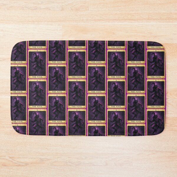 Item preview, The Fool Tarot Card Distressed Purple designed and sold by hauntedtees.