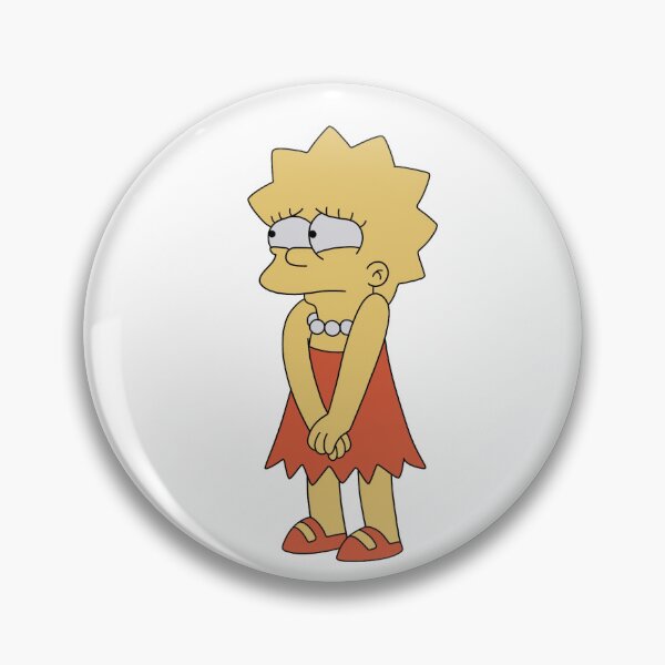 Artikelvorschau, Besorgte Lisa Simpson entworfen und verkauft von WillowTreeArt.