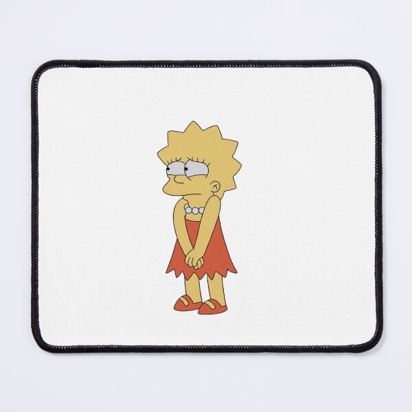 Artikelvorschau, Besorgte Lisa Simpson entworfen und verkauft von WillowTreeArt.
