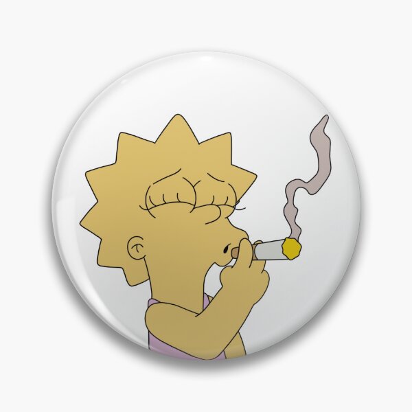 Item preview, Lisa Simpson fumando designed and sold by WillowTreeArt.