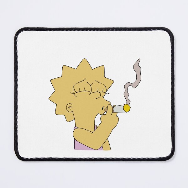 Artikelvorschau, Lisa Simpson raucht entworfen und verkauft von WillowTreeArt.