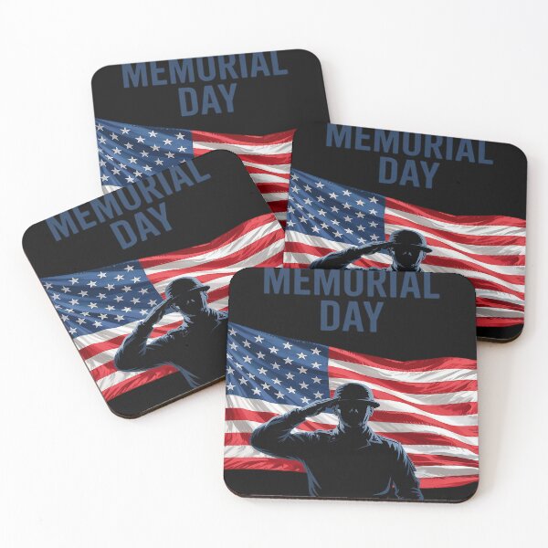 Item preview, Memorial Day USA Salute Soldier American Flag Fallen Heroes designed and sold by Nekusa.
