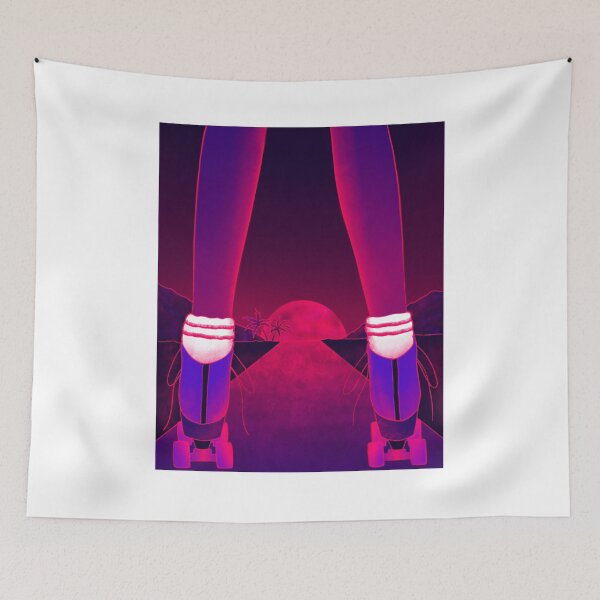 Item preview, Retro Rollerblade-Dark designed and sold by FromMeTuYou.