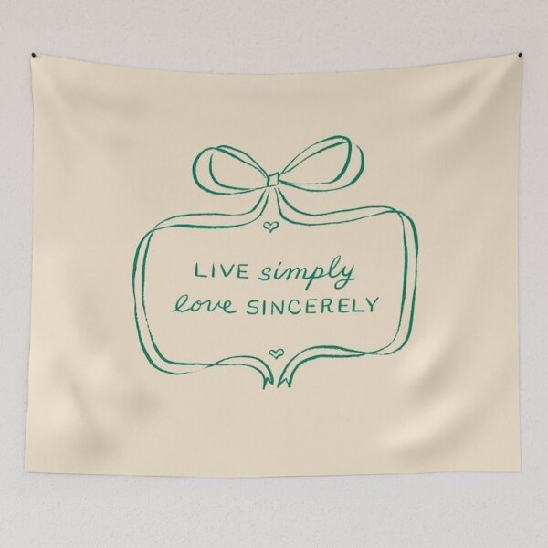 Item preview, live simply love sincerely designed and sold by shop-4-mal.