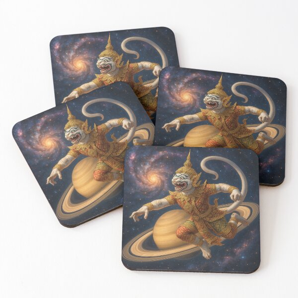 Item preview, "Hanuman Beyond Saturn" designed and sold by SommanasShop.
