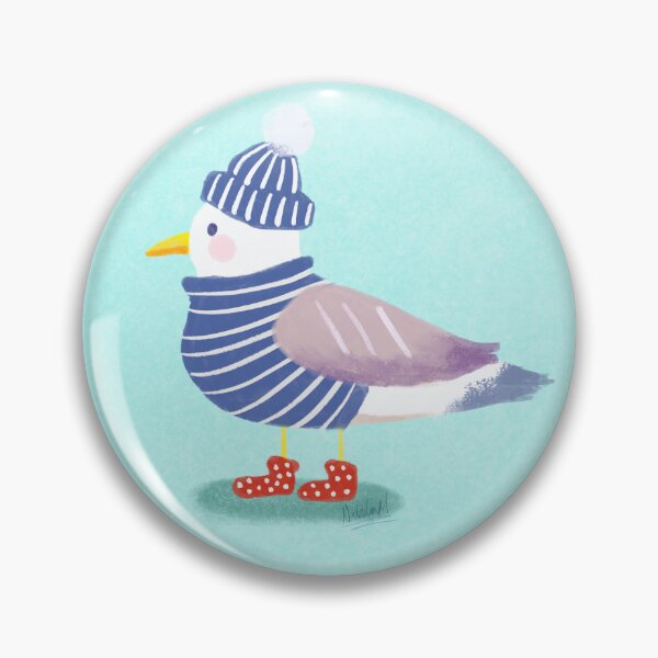 Artikelvorschau, Coastal Seagull Pullover und kuschelige Socken entworfen und verkauft von Natasha May Design.