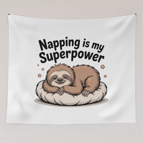 Item preview, Napping is My Superpower designed and sold by graphic-genie.