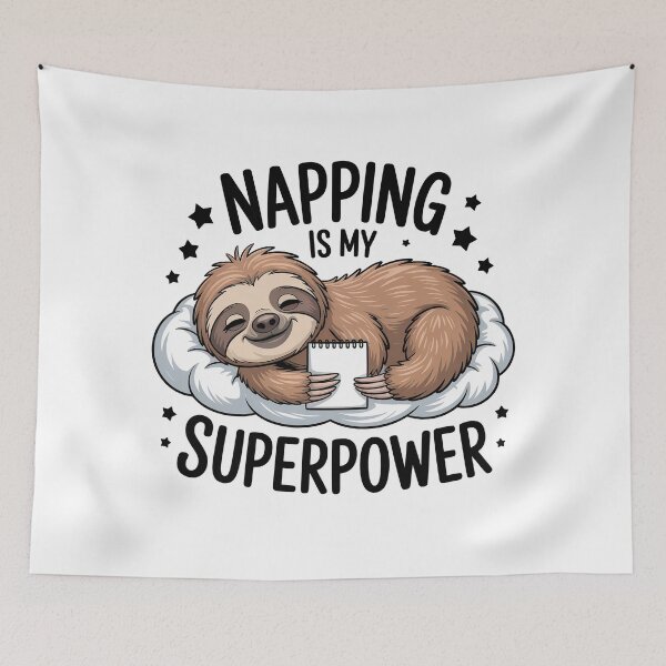 Item preview, Napping is My Superpower designed and sold by graphic-genie.